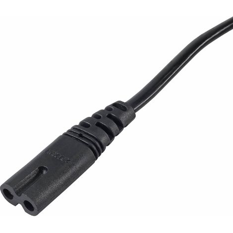 Akyga AK-RD-02A Notebook-Netzkabel, 2-polig, IEC C7 CEE 7/16, 3 m, EU-Stecker (1/3)