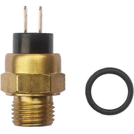 Interrupteur de commande de température du ventilateur de radiateur de moto avec capteur de température d'eau M16x1,5