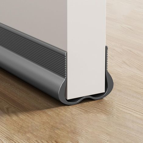 Boudin De Porte,Le Joint de Porte, Isolant Phonique Thermique Bande d'étanchéité Anti Bruit Poussière Stop à l'air Froid Anti 93cm (1/5)