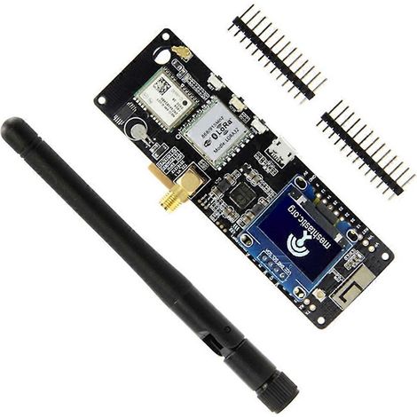 Entwicklungskarte Meshtastic T-Beam V1.2 ESP32 LoRa 923 MHz (1/5)