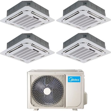 Climatizzatore Midea Cassetta Quadri Split 9000+9000+12000+12000 M40-36FN8-Q R-32