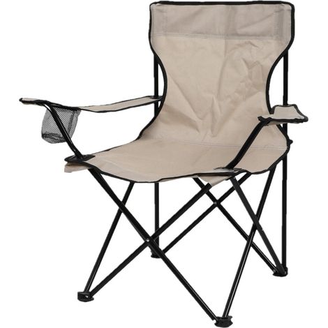 Fauteuil de camping pliant avec accoudoirs (1/3)