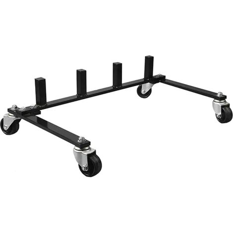 Hydraulic Positioning Wheel Skate Trolley (Go Jack Stand Vehicle Car Tyre Lift Cart) (1/4)