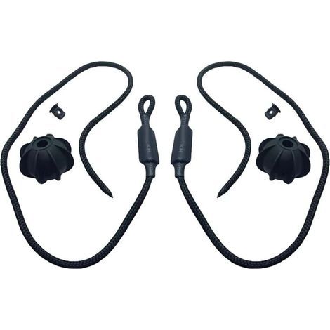 pezzi Corda di fissaggio universale per auto, catena di fissaggio con tenditore per portellone posteriore, corda per portapacchi posteriore, parafango con piccola sfera per bagagliaio auto (1/5)