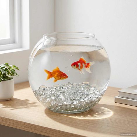 vidaXL Glass Nugget 17-19 mm Transparent Glass (1/5)