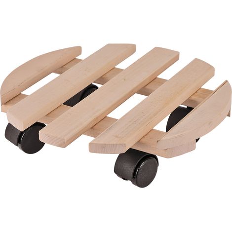 Pflanzenroller Ahorn Blumenroller Ø30 cm Pflanzenständer (1/3)