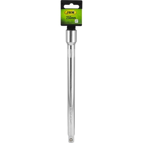 Tige d’extension 1/2" de 250 mm de long, chromée  JBM13249 (1/2)