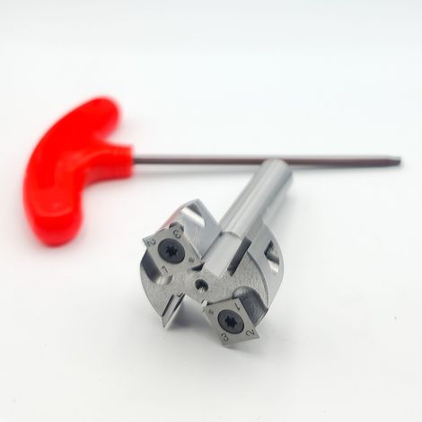 Fraise VHM pour PVC, rabotage du bois pour carrelage 38 x 12,7 mm (1/2)