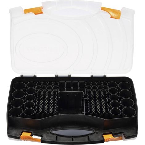 VOLTCRAFT GD BSB01 Contenitore portabatterie 180x Ministilo (AAA), Stilo (AA), 1/2 Torcia (C), Torcia (D), 9 V, Batteri