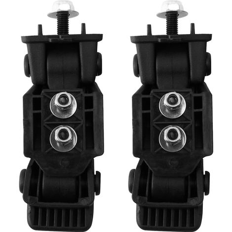 Kit de verrouillage de capot pour Wrangler TJ 2007-2016 noir (1/5)