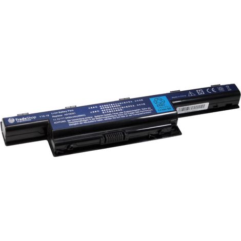 Trade-Shop Notebook Akku 4400mAh für Acer Aspire 7252 E1 E1-421 E1-431 E1-471 E1-531 E1-531-2697 E1-531-4444 E1-531G E1-571 E1-571-6492 E1-571-6650 E1-571G V3 V3-471G V3-551-8664 V3-551-8809 V3-551G