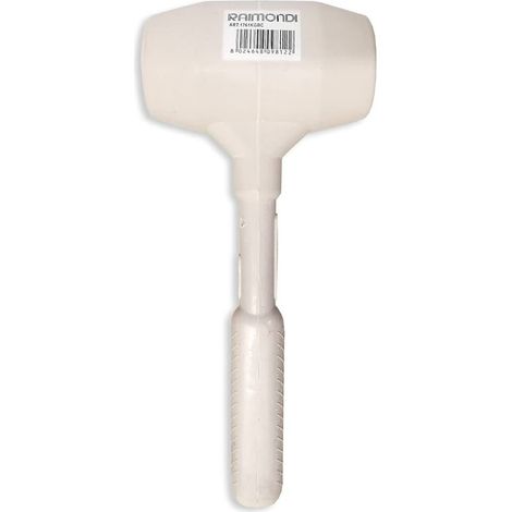 Maillet anti-rebond blanc en caoutchouc RAIMONDI  1000 gr