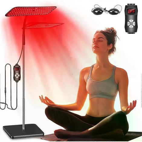 Teleskop-Infrarotlampe mit Timer für Schönheit und Hautpflege, LED-Lampe 850 nm 660 nm (1/4)