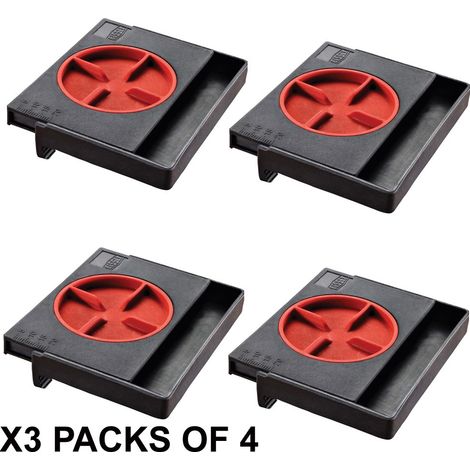 Bessey AV2 Flooring Edge Adjustable Spacers Hardwood Laminate Parquet Set of 12 (1/4)