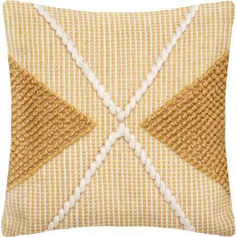Cuscino r.o.w. giallo senape 45x45cm - Atmosphera créateur d'intérieur (1/4)