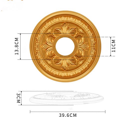 Décorations de plafond, panneaux décoratifs de plafond, disques décoratifs muraux (1/5)