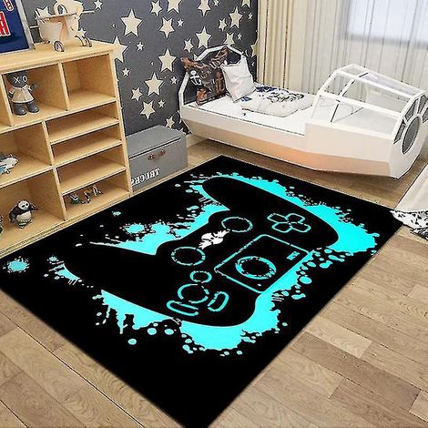 Tapis de jeu antidérapant pour manettes de jeu, tapis de sol, tapis de porte, tapis de couloir pour chambre, intérieur et extérieur, tapis de jeu pour enfants, multicolore, taille Jying-80x160cm-Style (1/5)