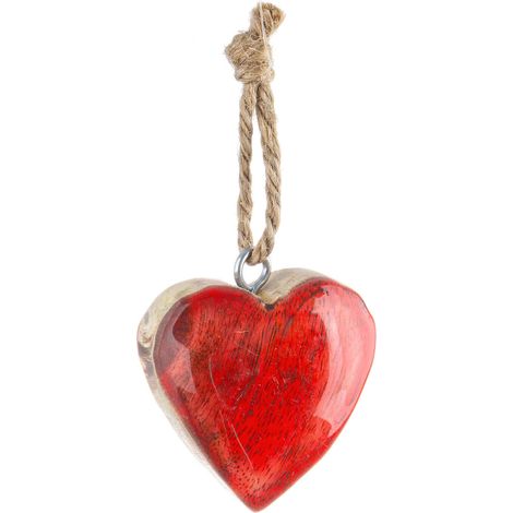 PENDENTE HALEY CUORE ROSSO