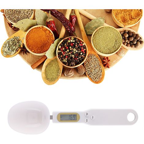 Cuillère doseuse électronique de cuisine avec écran LCD, 500 g/0,1 g (1/5)