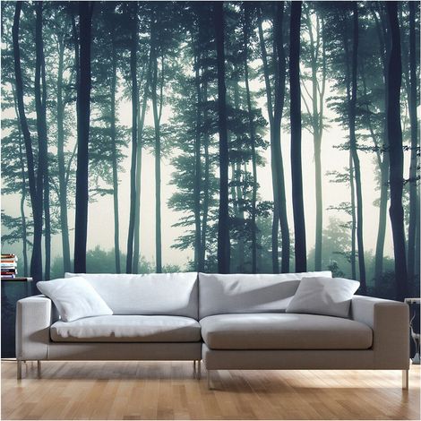 Papier peint La Forêt sombre - 250 x 175 cm (1/4)