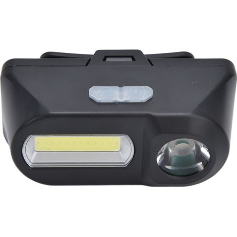 Lot frontal LED rechargeable avec câble USB, sans batterie, lampe frontale puissante (1/5)