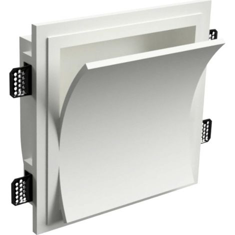 Applique gesso lampadari bartalini able 155 r7s led biemissione verniciabile
