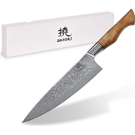 Cuchillo de chef profesional Shiori 撓 Sifu de Jakub Suchta