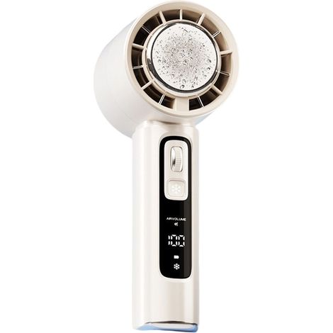 1 Ventilateur portable, moteur sans balais, affichage numérique, batterie rechargeable, pour voyage et extérieur (1/5)