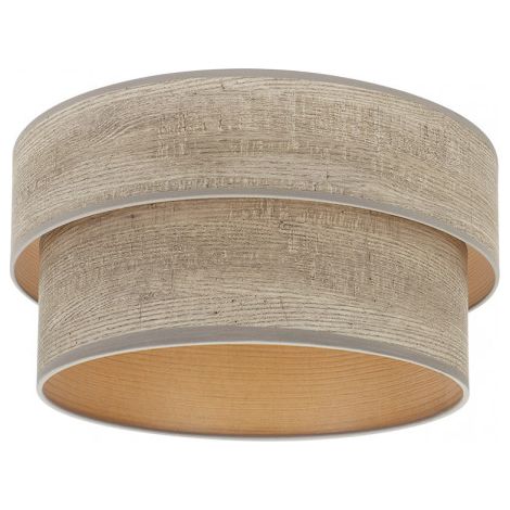 lampenschirm stehend wohnzimmer smile e27 grau holz 40dx35dx21h
