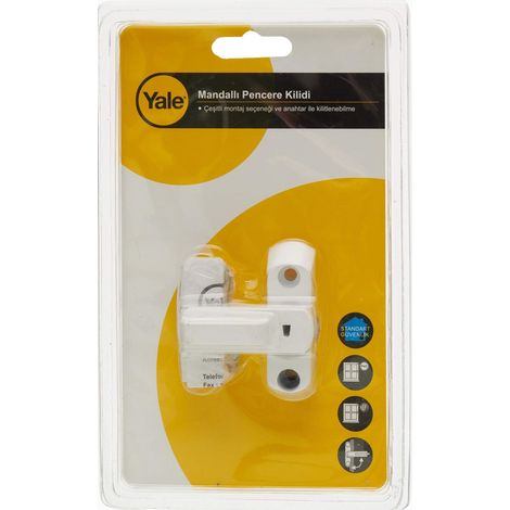 Yale Locks V-8K103-WE 8K103 PVCu Window Stop White YALV8K103WE