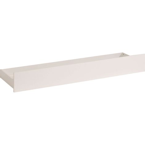 Cajón Inferior para Litera Mouse color Blanco Mate 22x163x42 Cajón cama estilo nórdico
