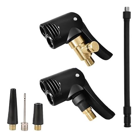 Embout de Gonflage, Adaptateur de Valve de Pneu de Voiture, Français Valve Pneu Voiture Laiton, Embout de Gonflage pour Gonflages Pneus Voitures Moto Vélo Accessoires