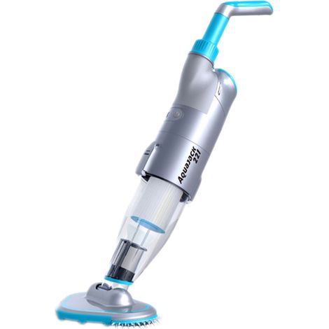 Aspirador Batería AquaJack AJ-221  Modo Turbo 15W  Caudal 70L/min  Autonomía 60min  Limpiafondos Manual Piscina y Spa