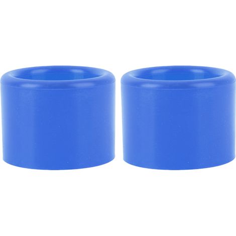 Ortviai Embouts en caoutchouc pour porte-cannes de bateau – 2 pièces, diamètre 50 mm, couleur bleue (1/5)