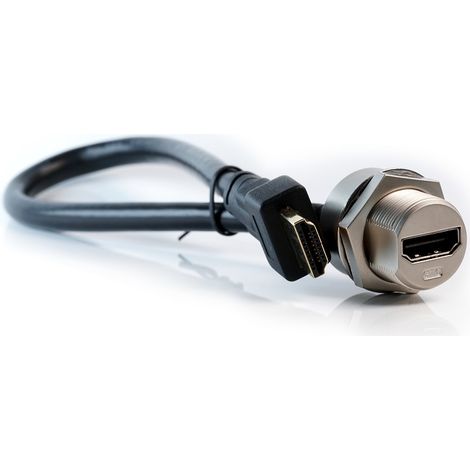Connecteur HDMI RS PRO Femelle Enfichable C3 Droit ( Prix pour 1 )