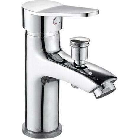 Mezclador de ducha, Mezclador de baño/ducha, Cromo de un solo orificio, Mezclador monomando de bañera (1/4)