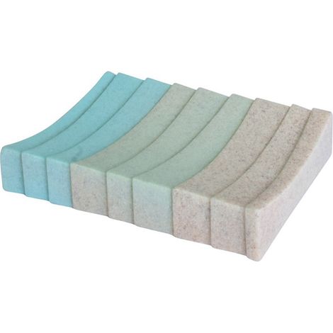 Porta sapone acquamarina - serie layer (1/3)