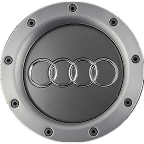 Convient pour le cache-moyeu de roue Audi, monobloc gris argenté, neuf TT9 h (1/3)