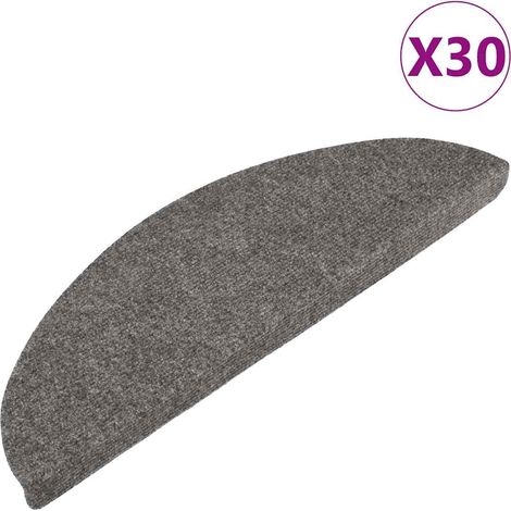 Maison Exclusive - Stufenmatten Selbstklebend 30 Stk. Grau 56x17x