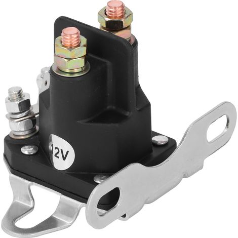 Petit relais de démarrage électromagnétique avec interrupteur magnétique pour tondeuse à gazon, VTT, motoneige et tracteur de jardin 12 V 100 A (1/5)