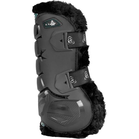 Paratendini Skeleton Dynamic Zone con montone sintetico: L, Nero