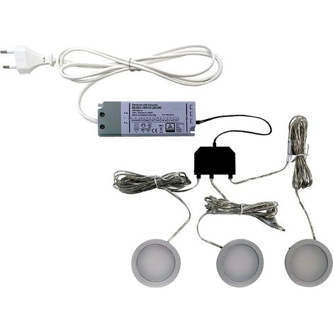 KIT 3 NUBE 58 2,5W CCT GRIS - L et S