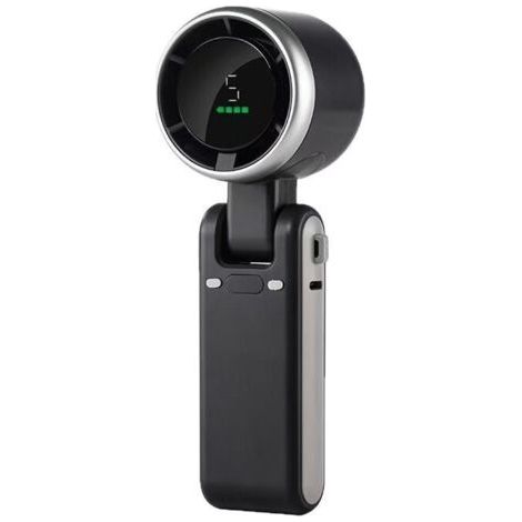 Mini-Ventilator, tragbar, wiederaufladbar, 5 hohe Geschwindigkeiten, einstellbar, 3600 mAh, Reiseventilator, Turbo-Ventilator, Nackenventilator (1/5)