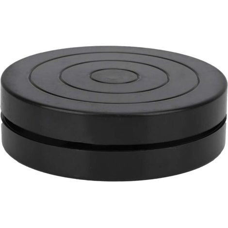 Plateau tournant double face pour poterie et gâteaux, support rotatif 360 degrés de 11,5 cm pour sculpture et décoration (1/5)