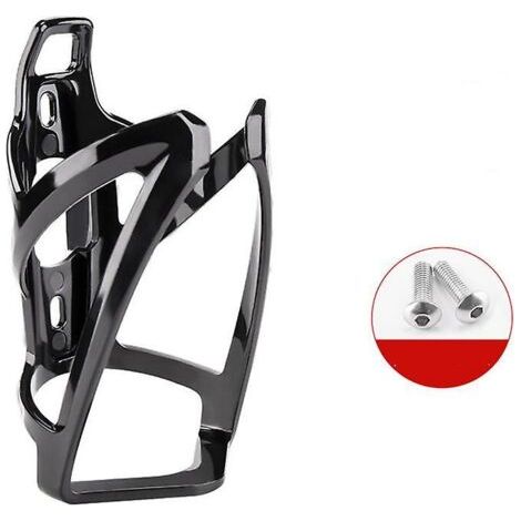 Porte-bouteille d'eau pour vélo, version améliorée, porte-bouteille d'eau, beau porte-bouteille d'eau léger et incassable (noir) (1/3)