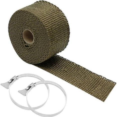 Tuyau ignifugé pour poêle de tente d'extérieur avec ruban résistant à la chaleur --- (1/5)