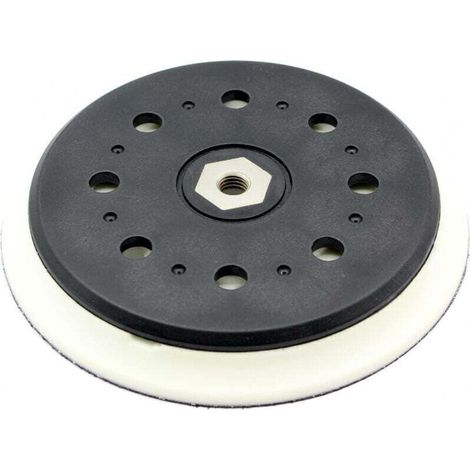 Plateau auto-agrippant très souple Ø150 MAKITA pour ponceuses excentriques Makita BO6050、BO6050J (1/4)
