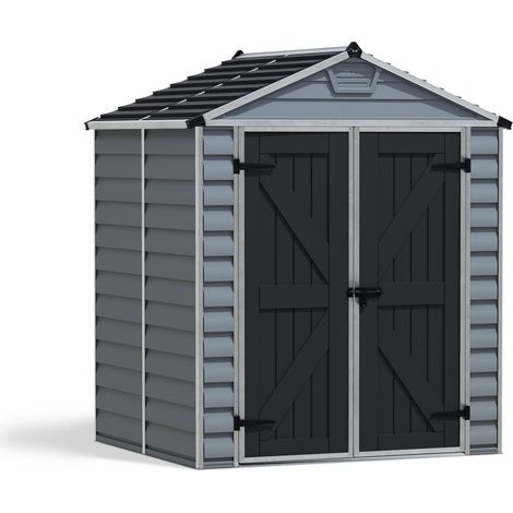 Canopia Skylight Casetta Da Giardino in Policarbonato 154X185X217 cm Grigio Deco