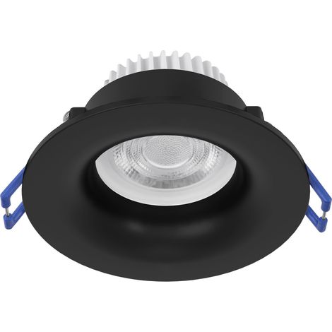 Faretto Incasso Moderno Salabate Alluminio Nero Led 5W 540Lm Ip65 (1/4)