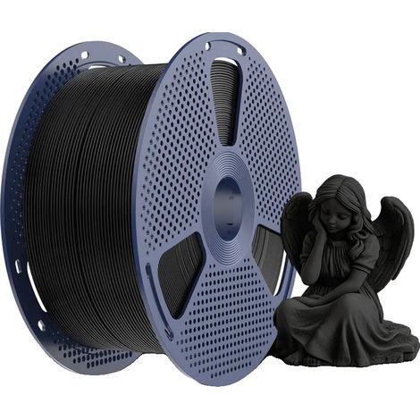 Filamento per stampante 3D, materiale ecologico, compatibile con stampanti FDM, PLA Mat BK 5KG (1/2)
